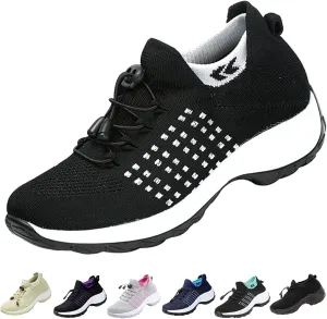 Comfortwear Ortho Shoes for Women, Ortho Stretch Cushion Shoes Plantar Fasciitis, Orthopedic Comfort Wear Nurse Shoes Sneakers
