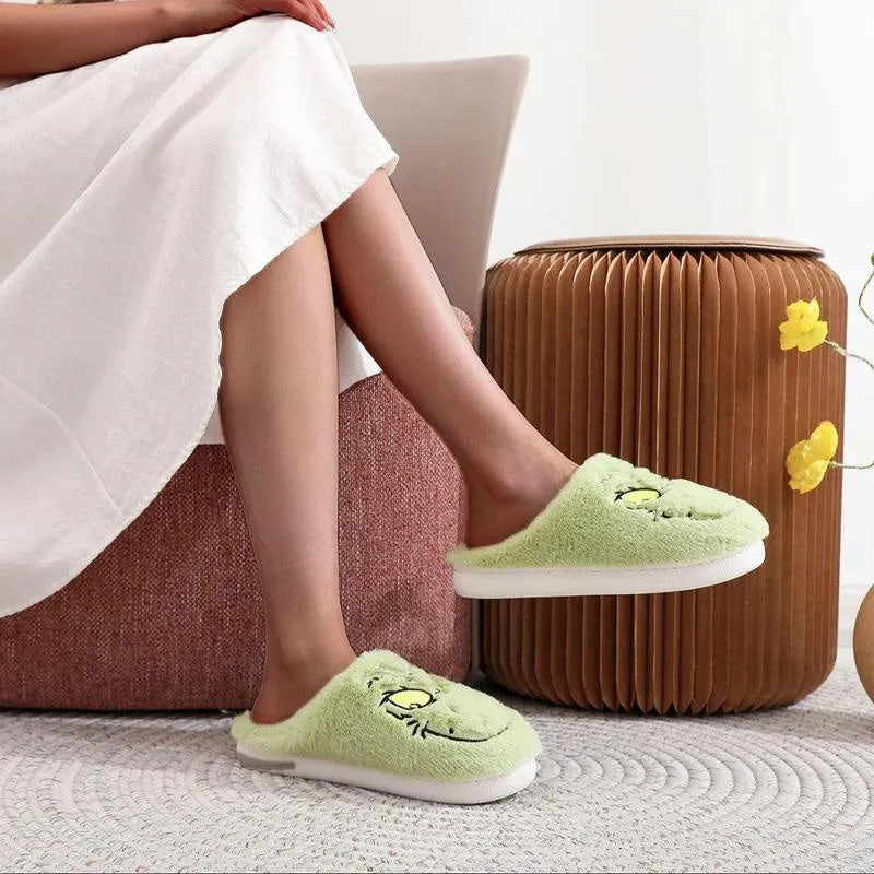 Cozy Christmas House Slippers