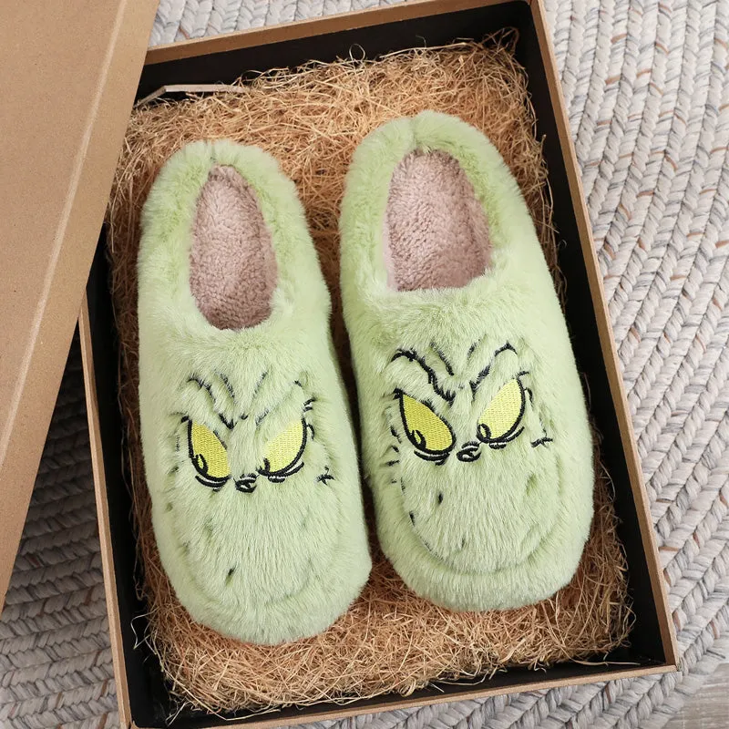 Cozy Christmas House Slippers