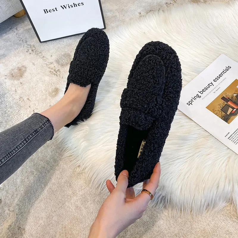 Cozy Women's Plush Fleece Slippers