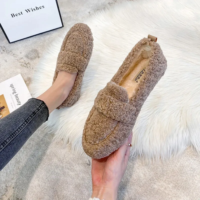 Cozy Women's Plush Fleece Slippers