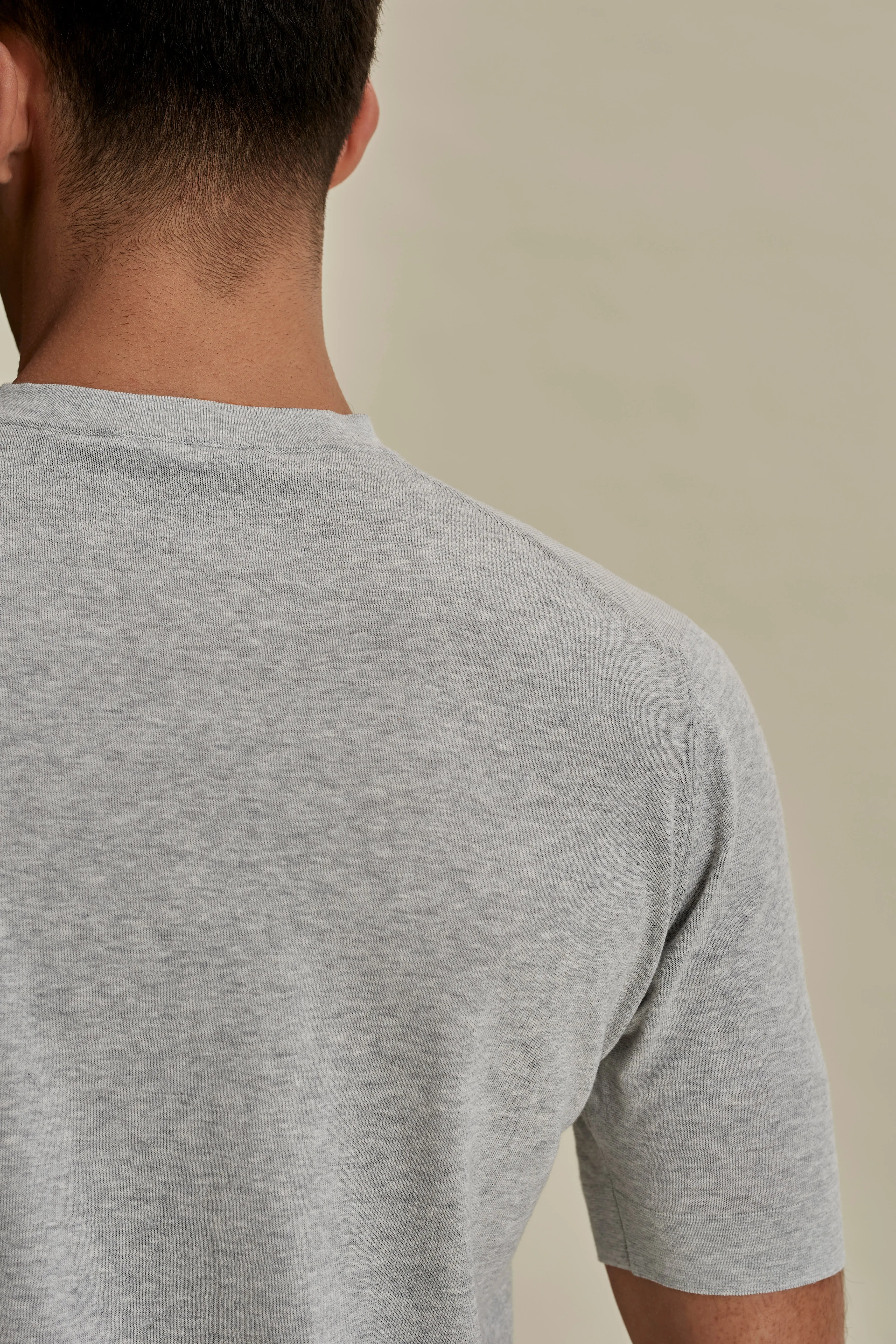 Crepe Cotton T-Shirt
