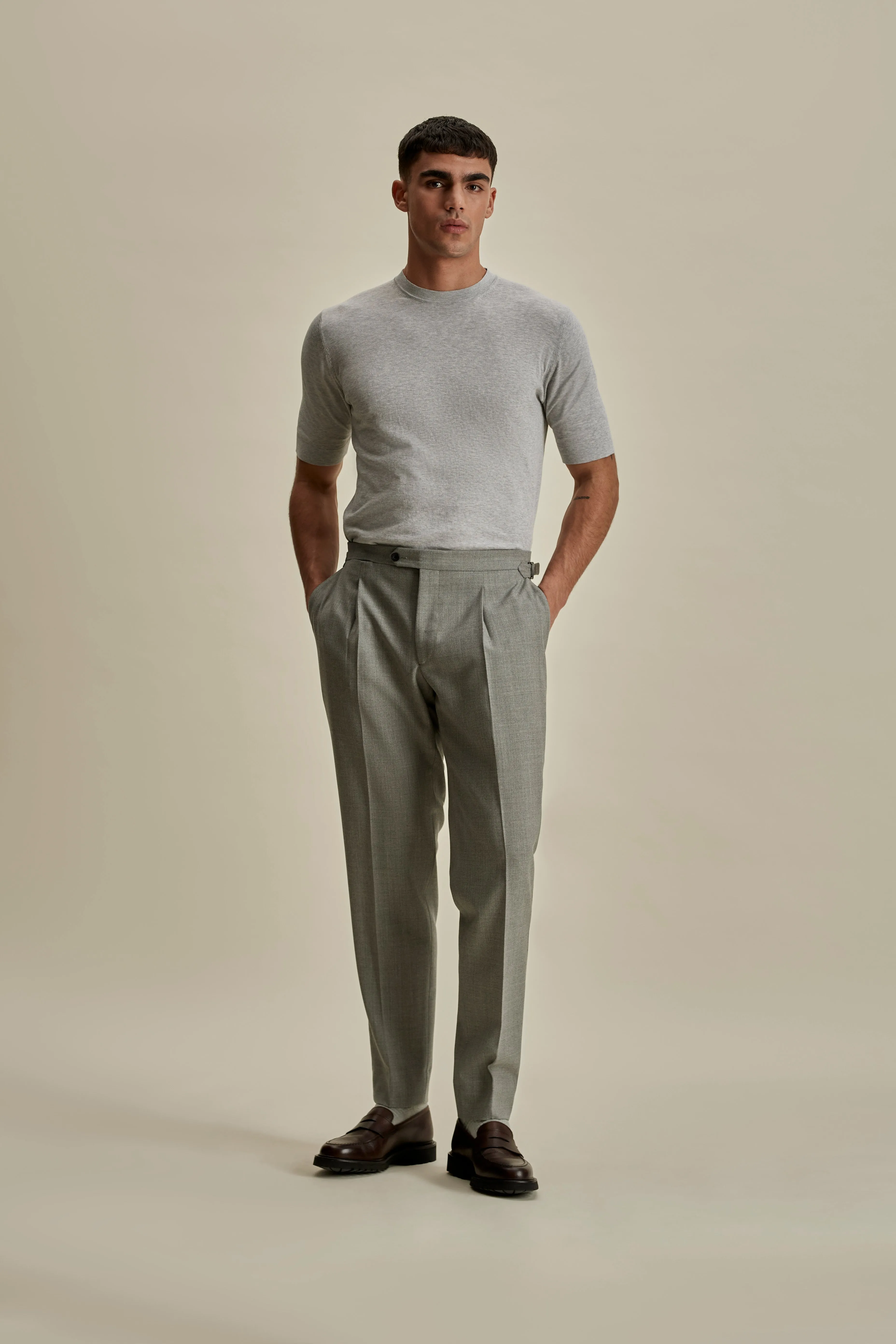 Crepe Cotton T-Shirt