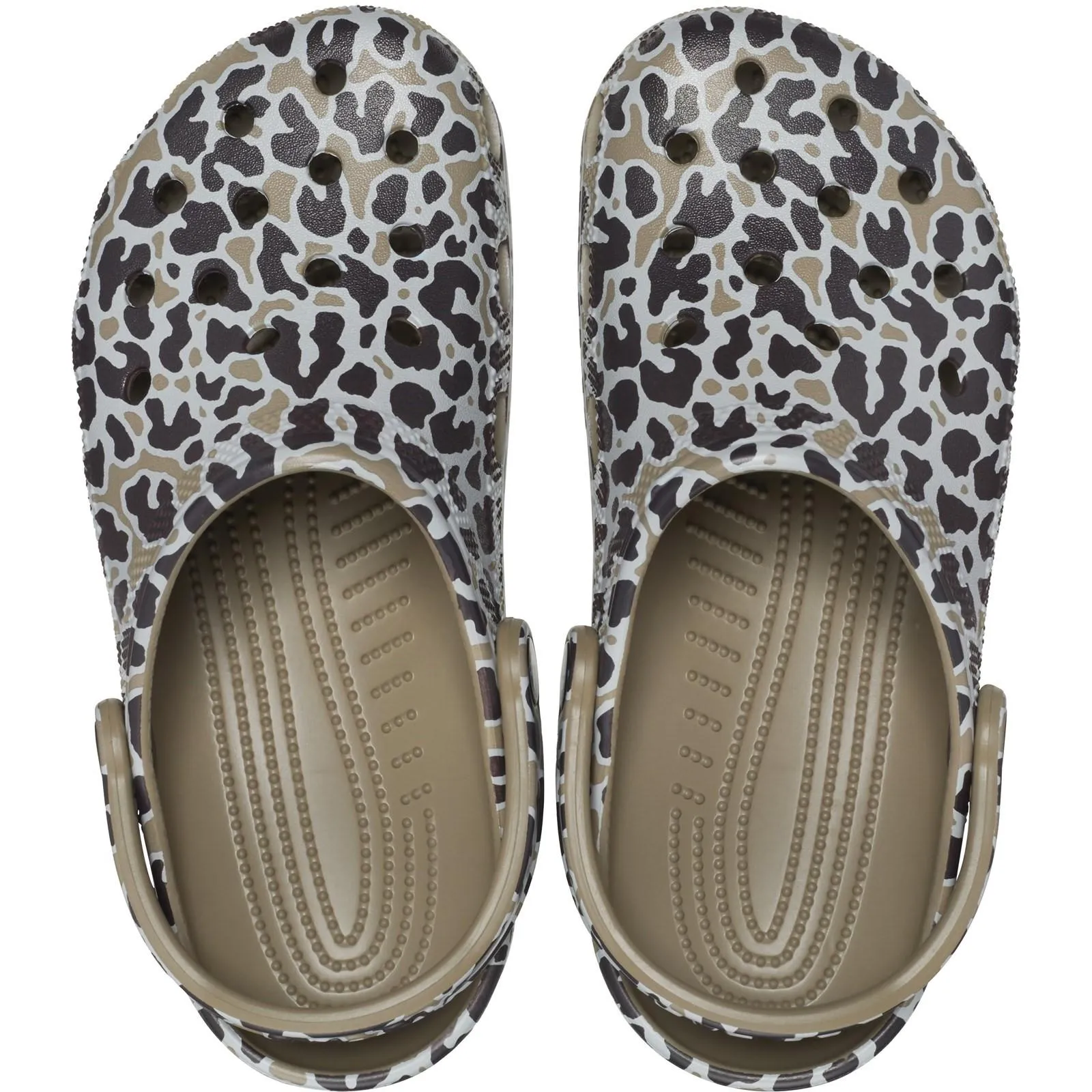 Crocs Classic Animal Print Clog Sandals