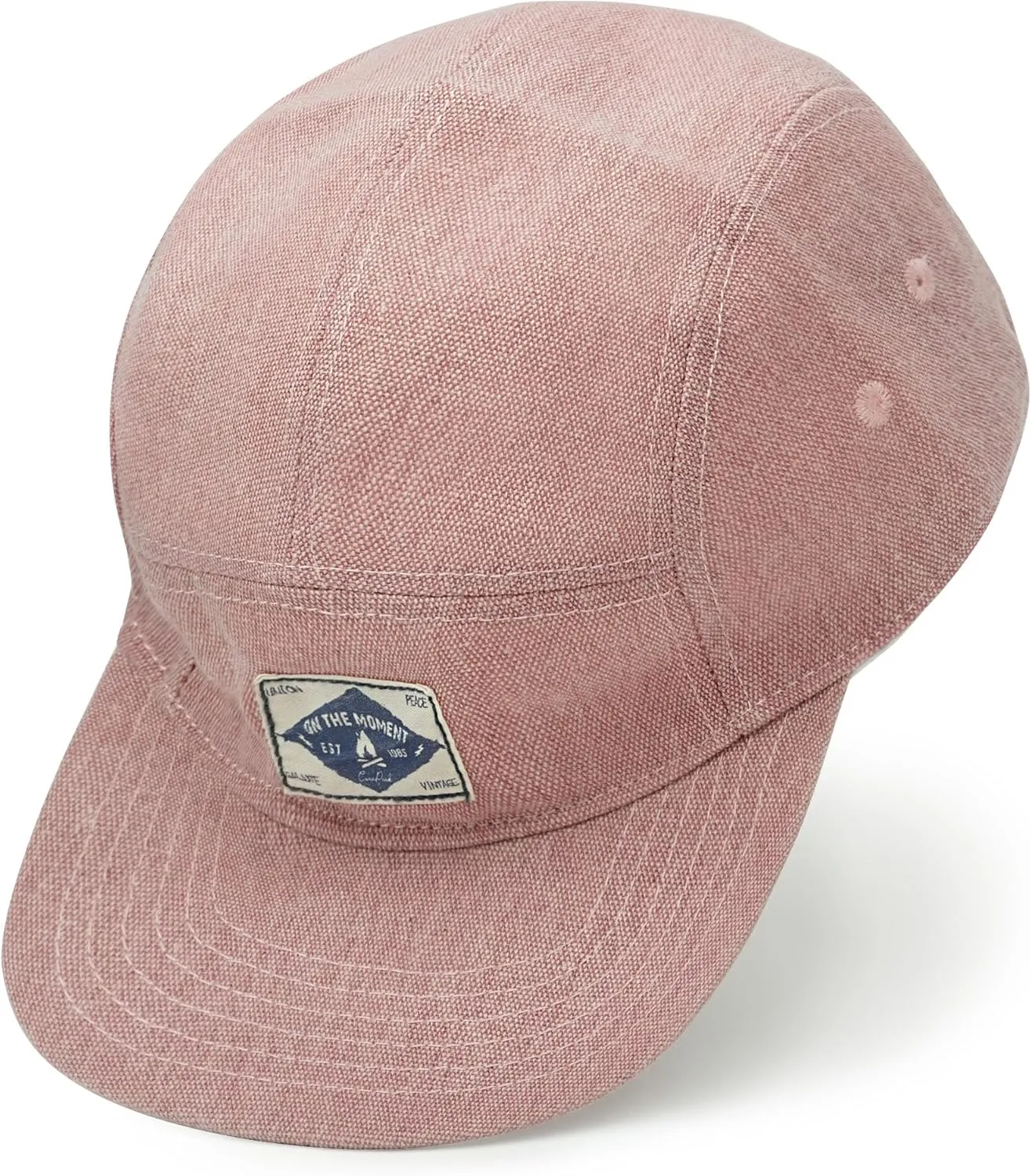 Croogo 5 Panel Hat Flat Brim Baseball Cap Snapback Hats for Men Vintage Trucker Dad Hat Hip Hop Street Style Skateboard Hats
