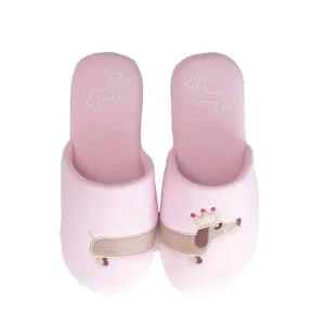 Dach Everywhere™ Royal Dachshund Plush Slippers