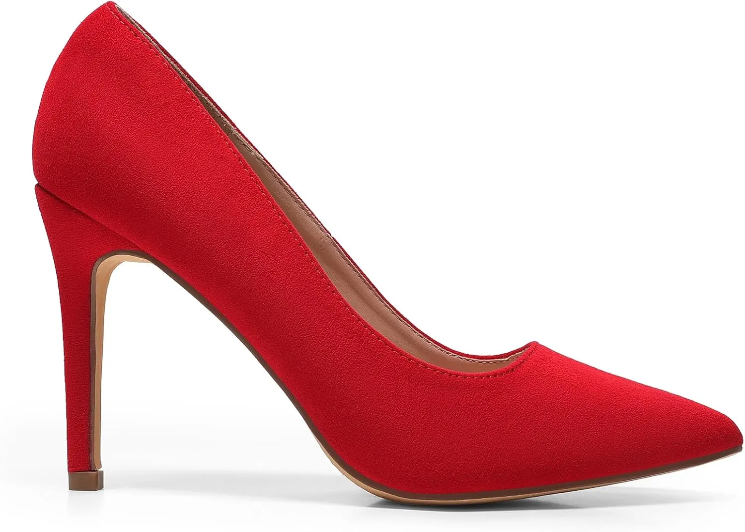DREAM PAIRS Women's Closed Toe High Heels Dress Pointed Toe Wedding Pump Shoes