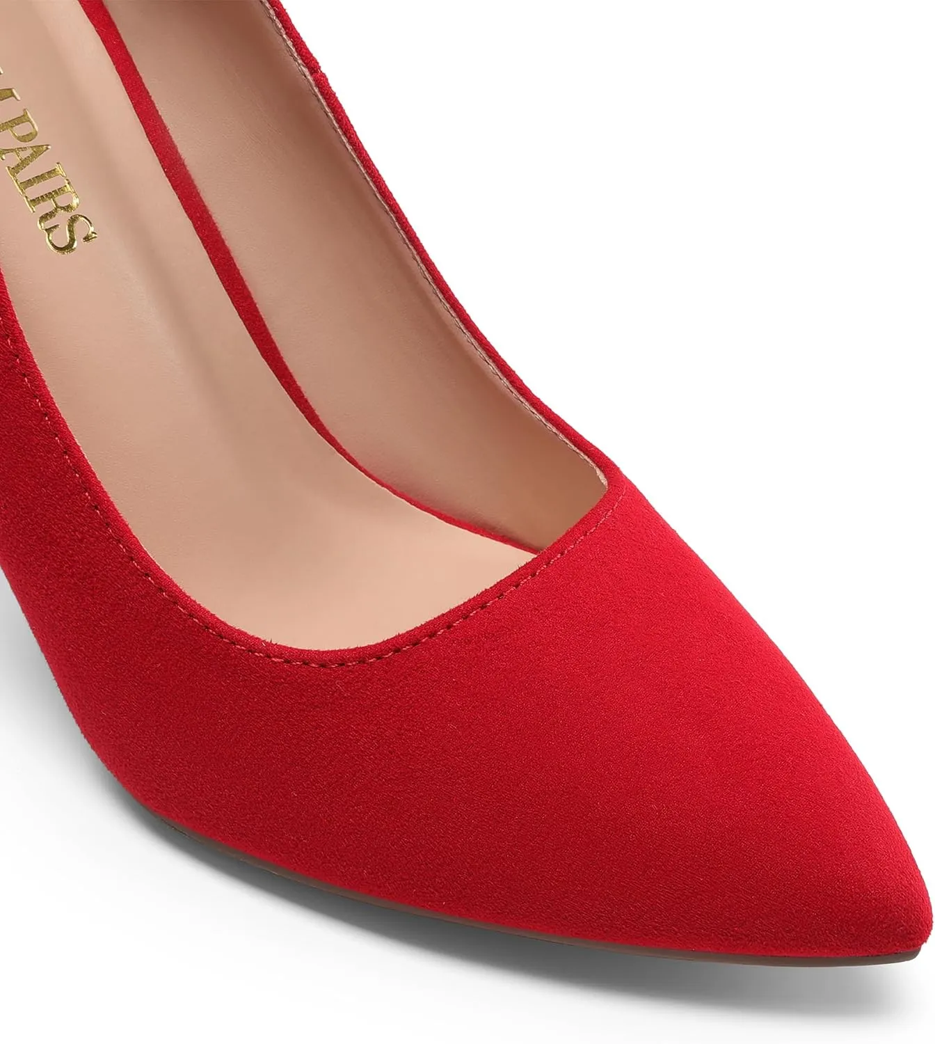 DREAM PAIRS Women's Closed Toe High Heels Dress Pointed Toe Wedding Pump Shoes