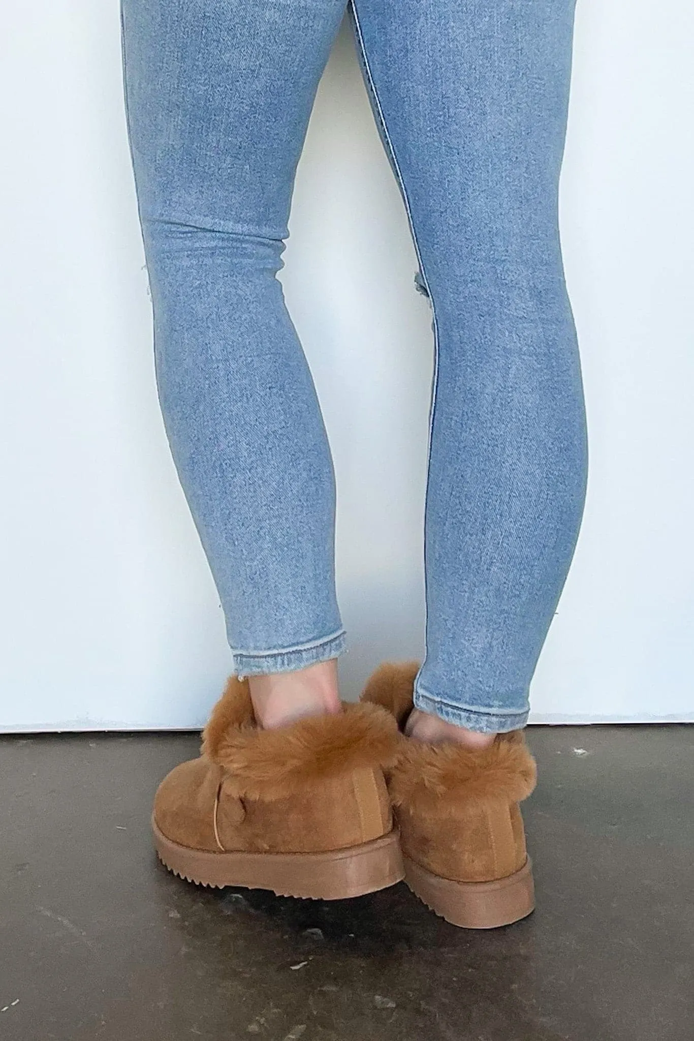 Element of Cozy Buckle Fur Trim Boots - FINAL SALE