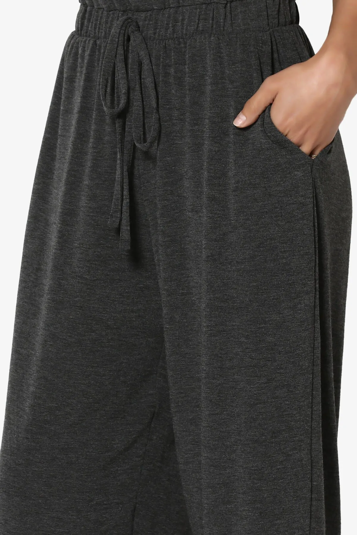 Entrada Button Scoop Neck Tank Jogger Jumpsuit