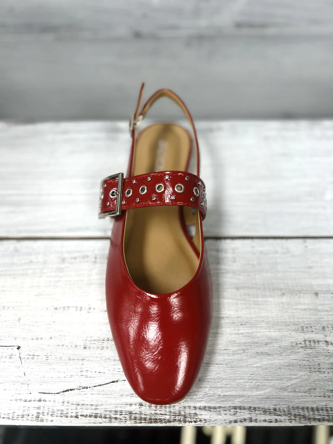 Fruity Mary Jane Flats