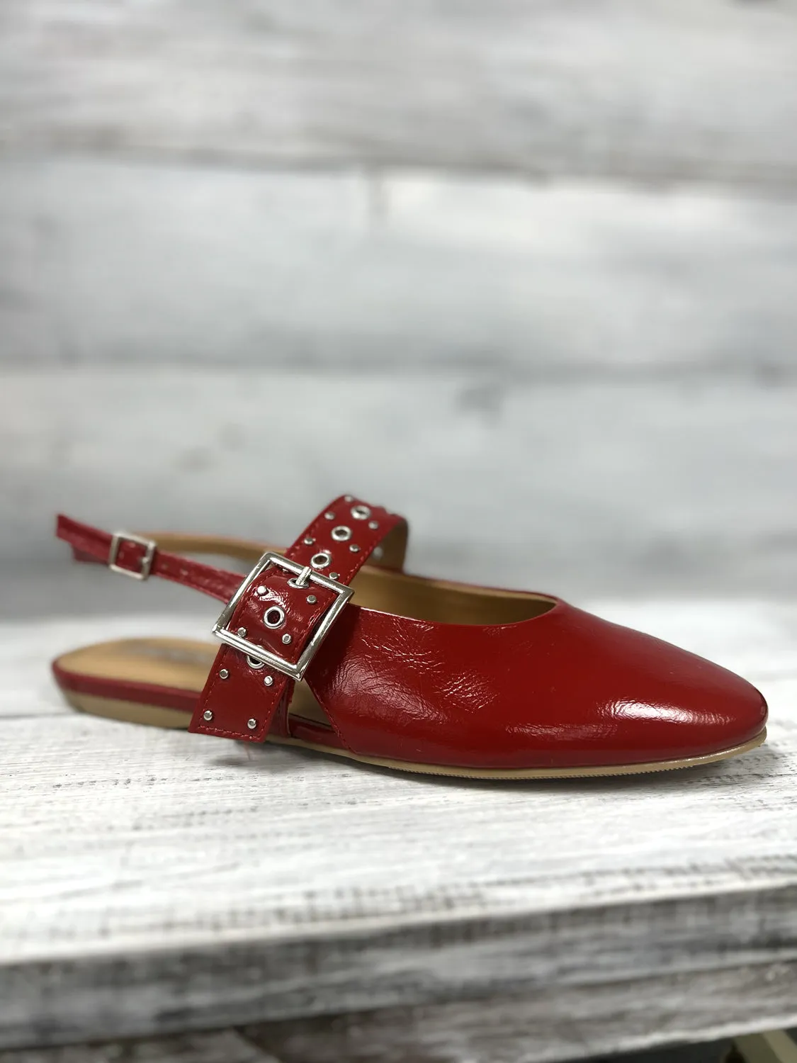 Fruity Mary Jane Flats