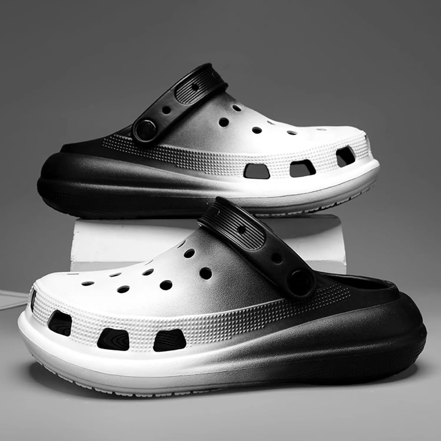 Garden Clogs for Women Men Comfortable Quick-Dry Slip On Shoes Unisex Adults Breathable Casual Lightweight Non Slip Slippers Sandals for Indoor Outdoor Pool Beach Yard Kitchen