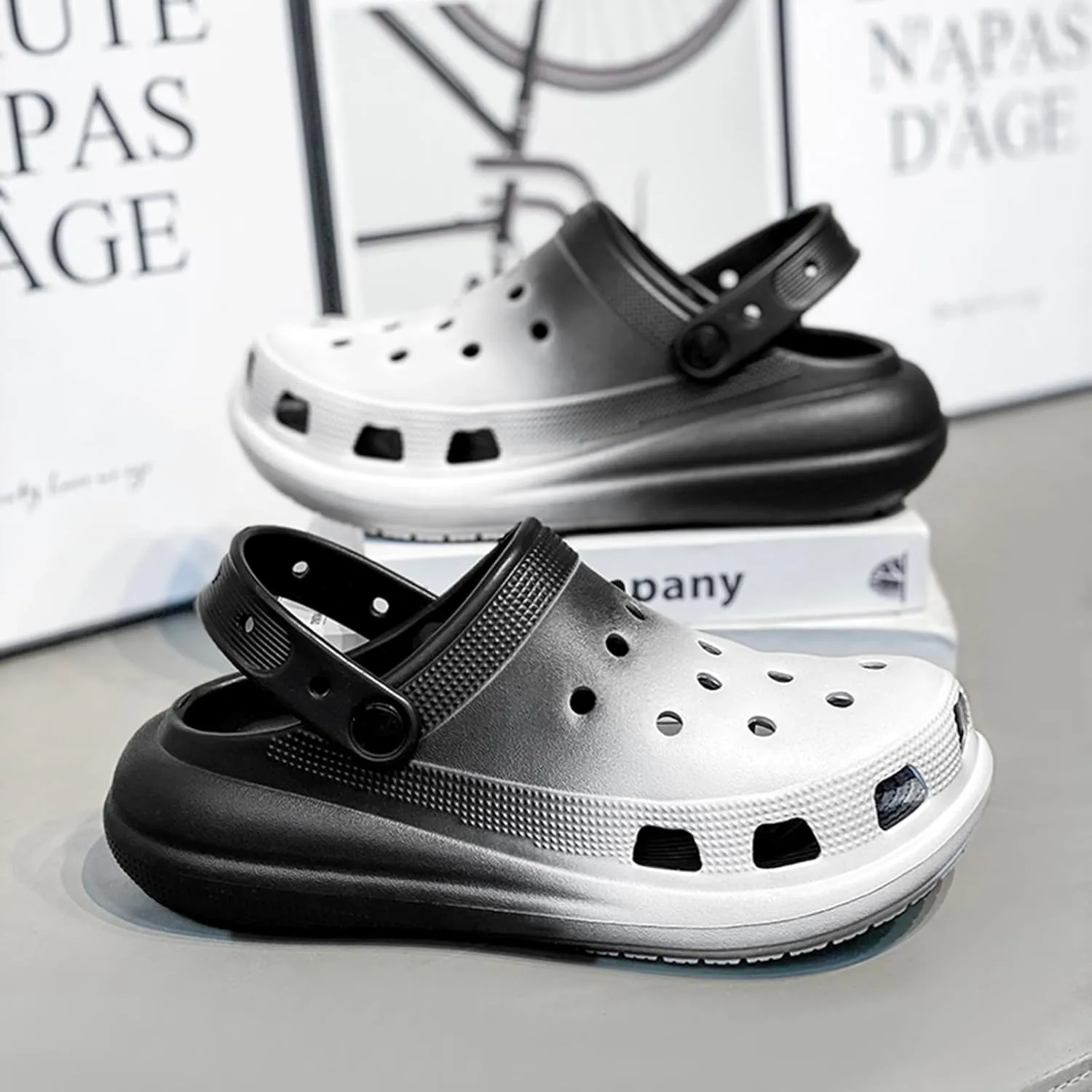 Garden Clogs for Women Men Comfortable Quick-Dry Slip On Shoes Unisex Adults Breathable Casual Lightweight Non Slip Slippers Sandals for Indoor Outdoor Pool Beach Yard Kitchen