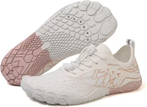 Hike Barefoot Shoes for Women Men Wide Toe Box Athletic Waterproof Trail Running & Non-Slip Barefoot Footwear
