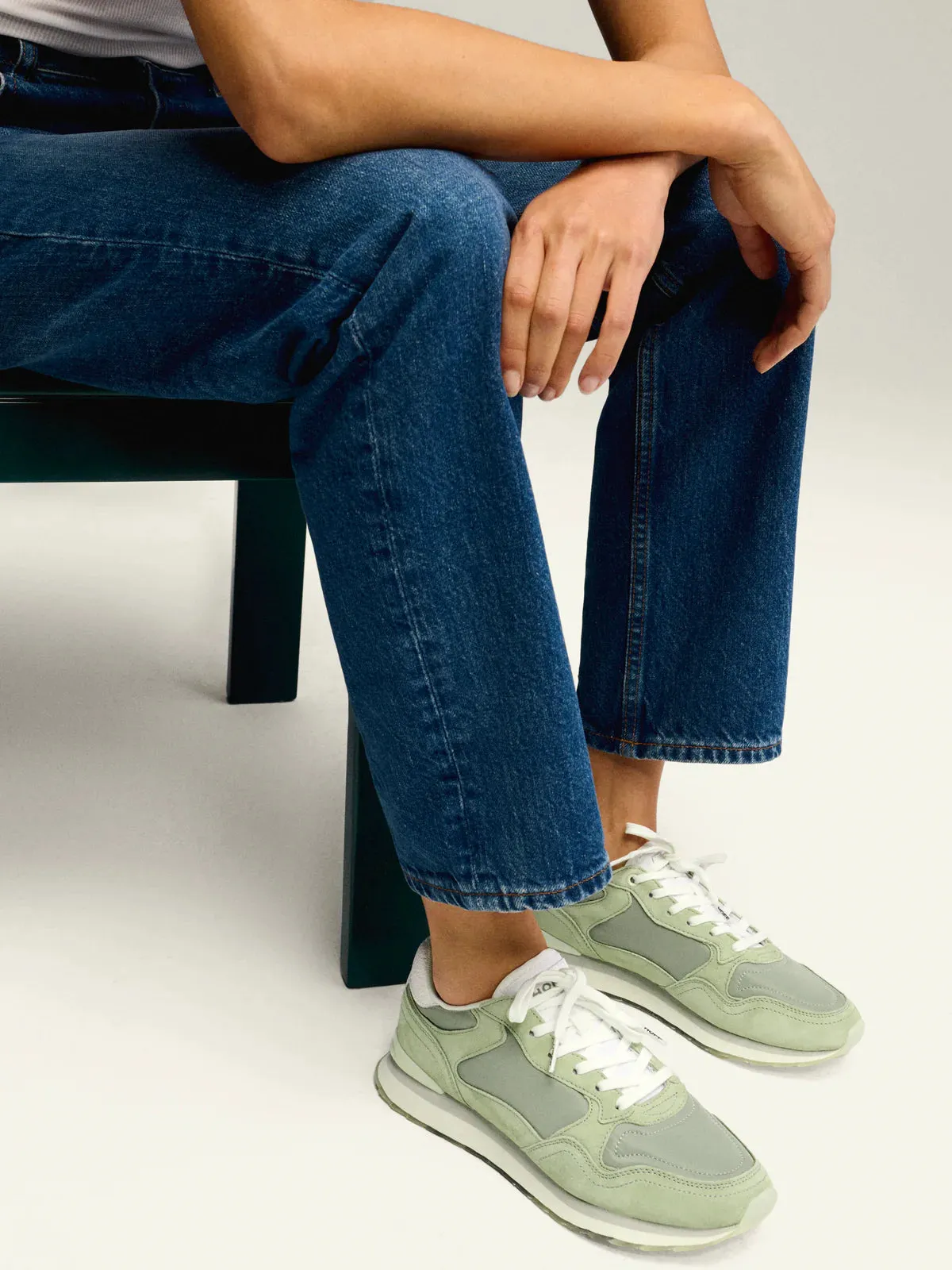 Hoff - Medellin Woman Pastel Green Retro Trainer