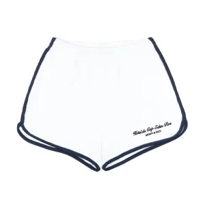 Hotel du Cap Cursive Terry Short White/Navy