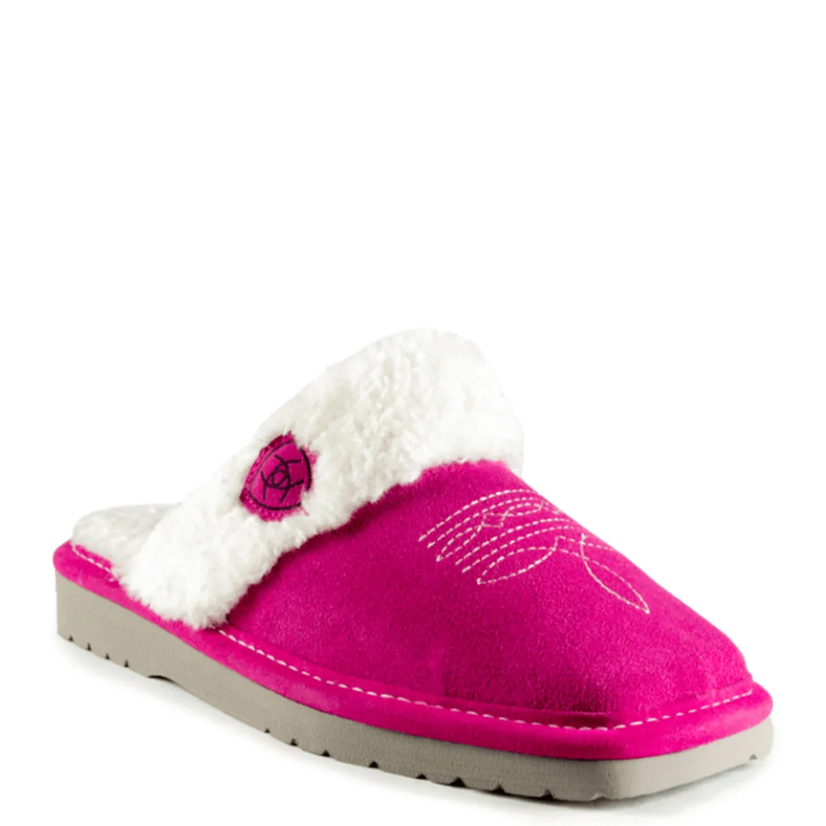 Jackie Very Berry Pink Slippers