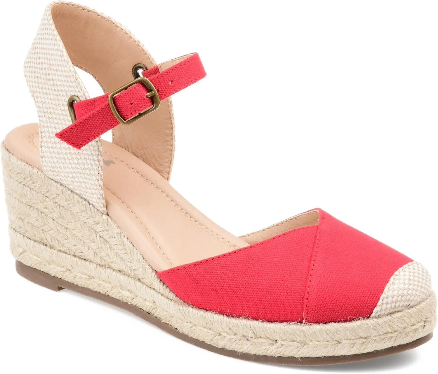 Journee Women's Comfort Foam Ashlyn Espadrille Wedge Sandals