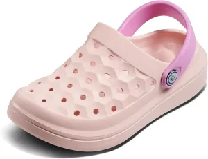 Joybees Varsity Clogs for Girls and Boys, Water Shoes for Kids, Water Resistant Beach Pool Slip On