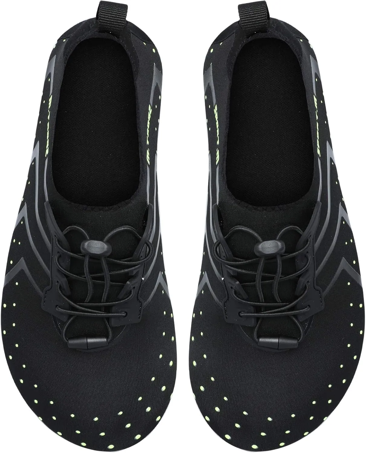 L-RUN Womens Mens Water Shoes Barefoot Skin Aqua Socks for Run Dive Surf Pool Beach Yoga Quick Dry Swim Shoes Non-Slip