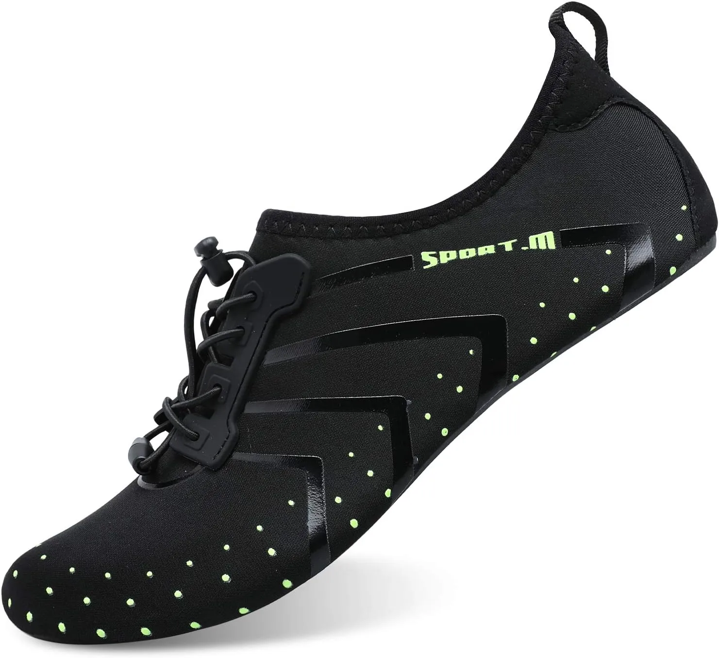 L-RUN Womens Mens Water Shoes Barefoot Skin Aqua Socks for Run Dive Surf Pool Beach Yoga Quick Dry Swim Shoes Non-Slip
