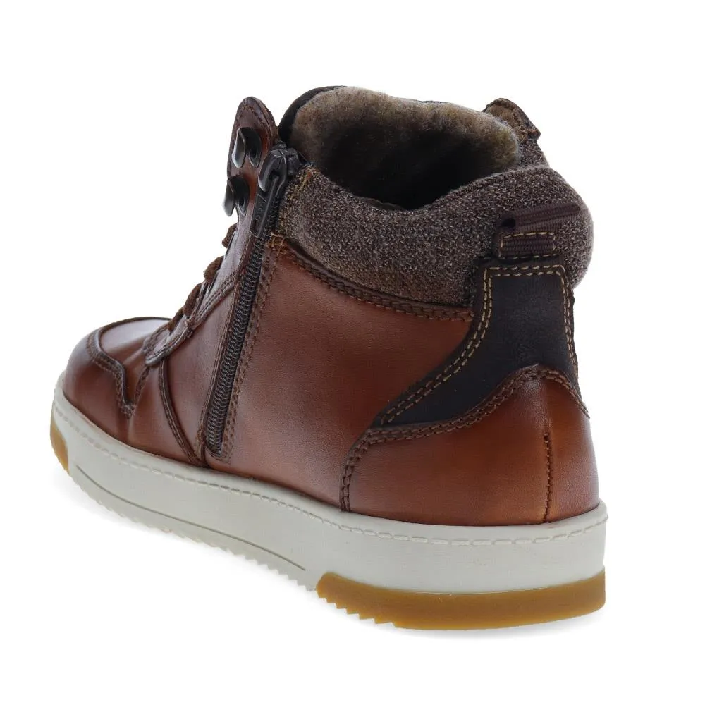 Leather Hi-Top Trainers - RKR40515 / 325 912