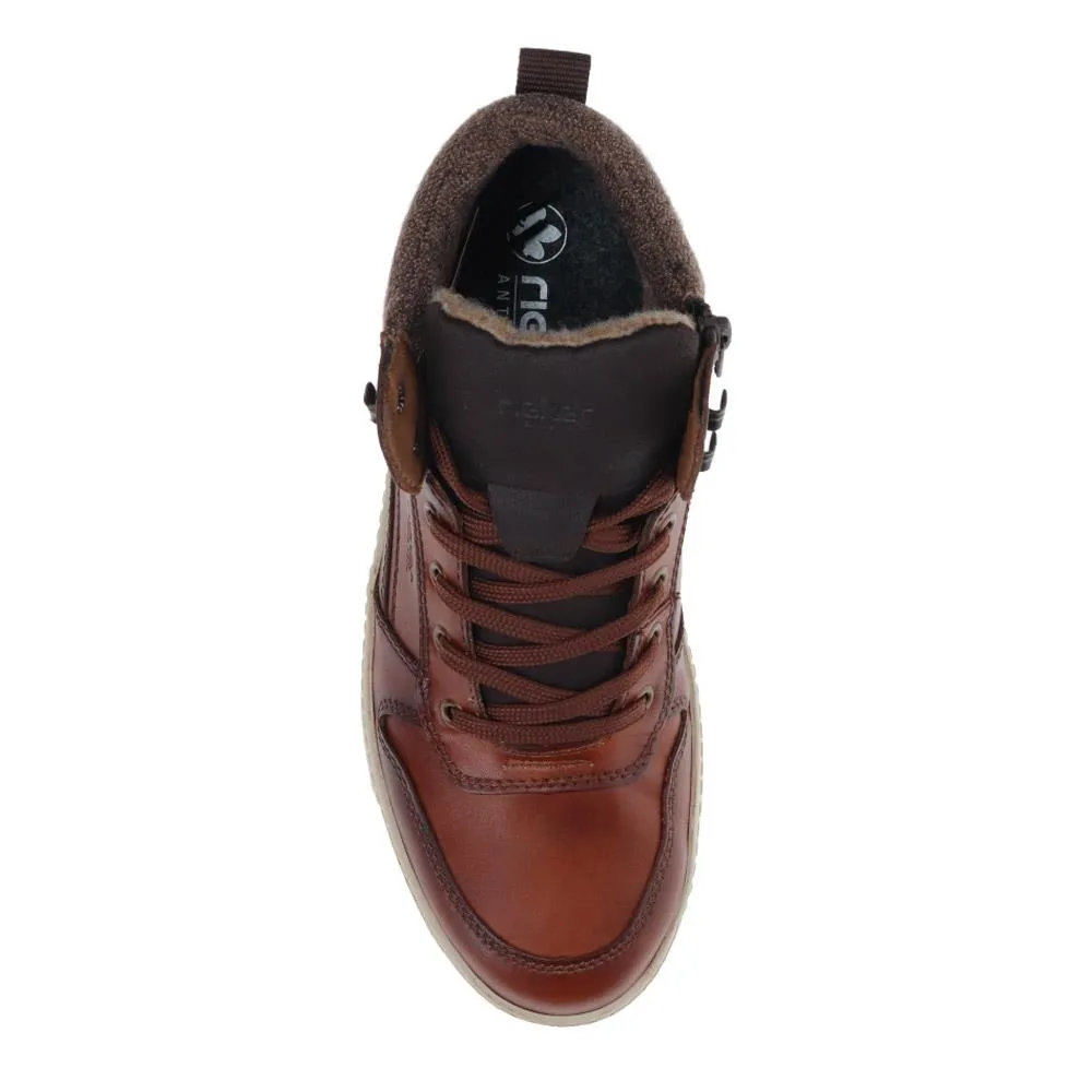 Leather Hi-Top Trainers - RKR40515 / 325 912