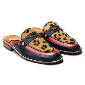 Leopard Mules Men