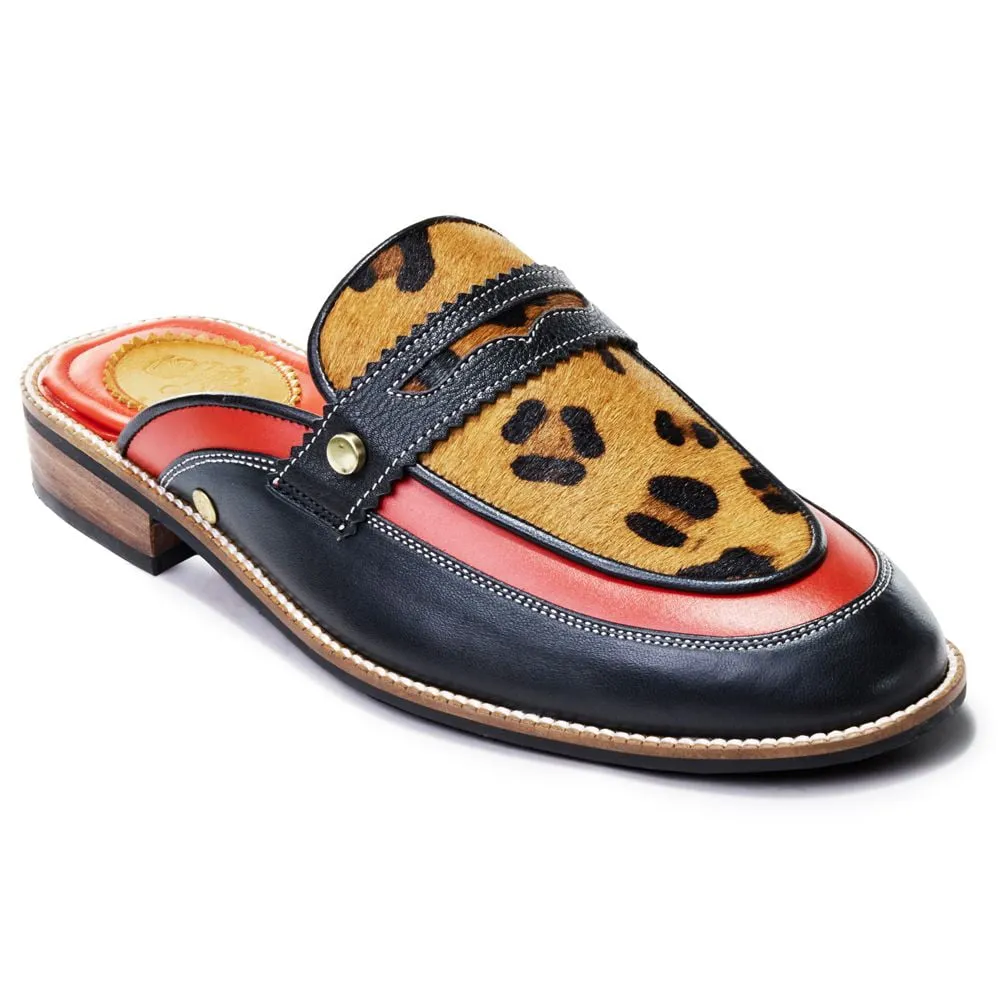 Leopard Mules Men