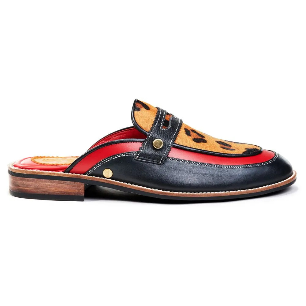 Leopard Mules Men