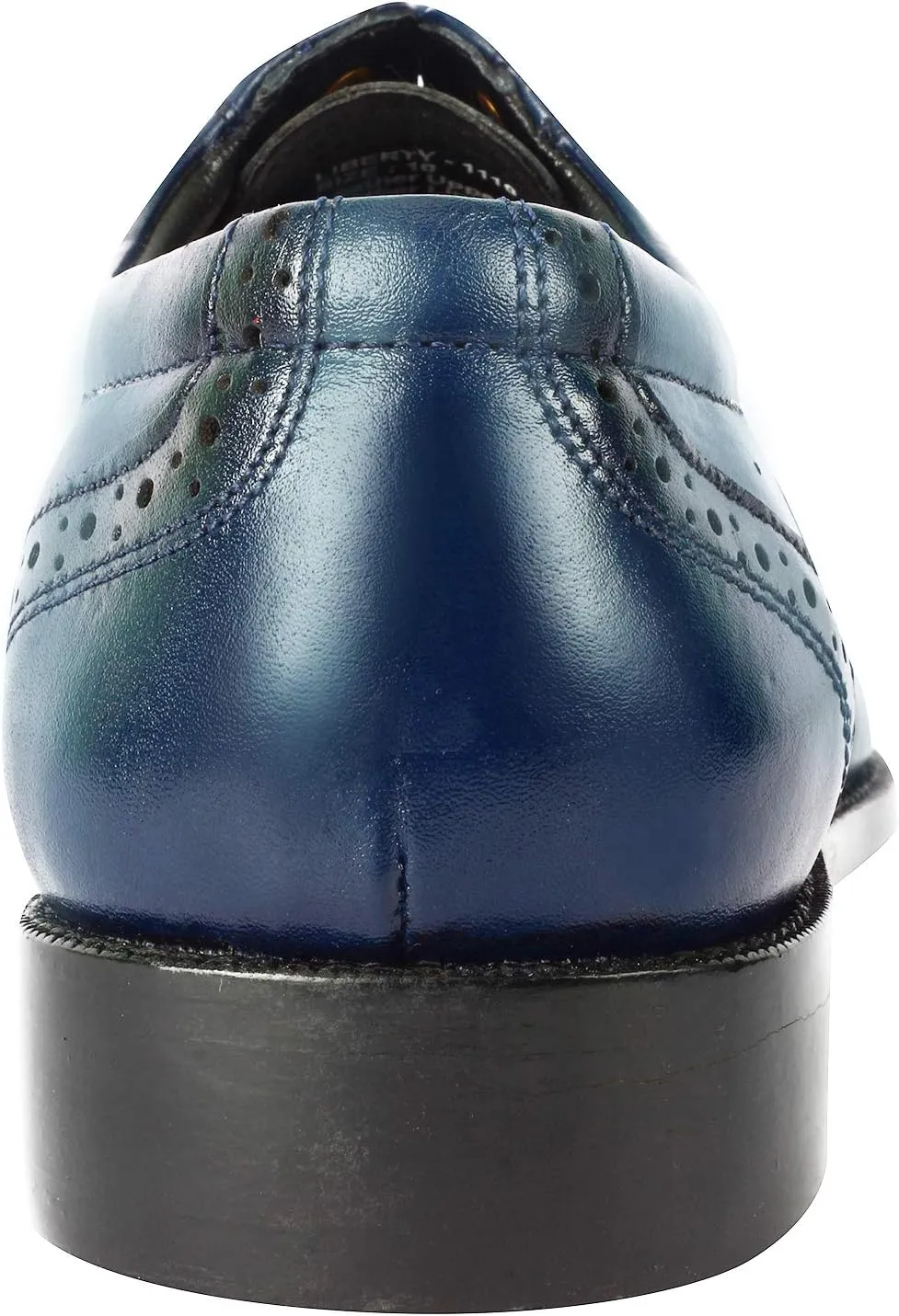LIBERTYZENO Mens Wingtip Brogue Genuine Leather Adults Lace Up Oxford Dress Shoes for Easter Gift