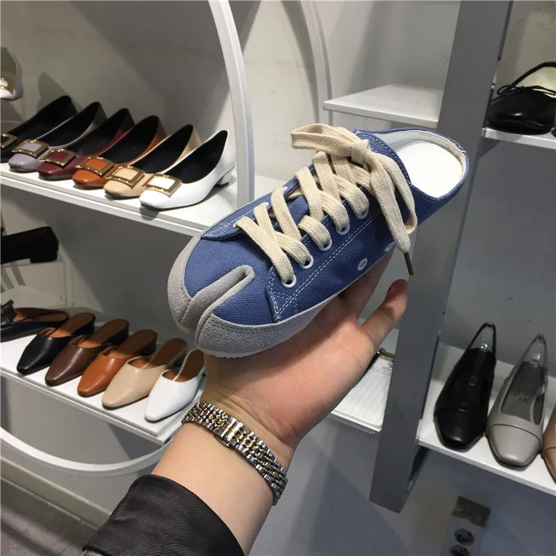 LUXE SEVEN DESIGN WIDE FIT SLIP ON TRAINER