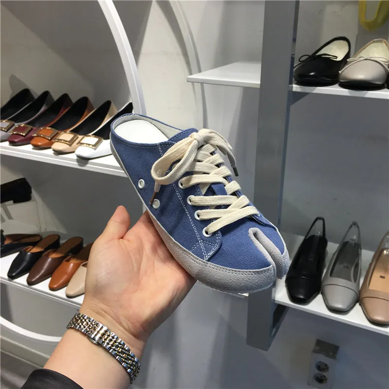 LUXE SEVEN DESIGN WIDE FIT SLIP ON TRAINER