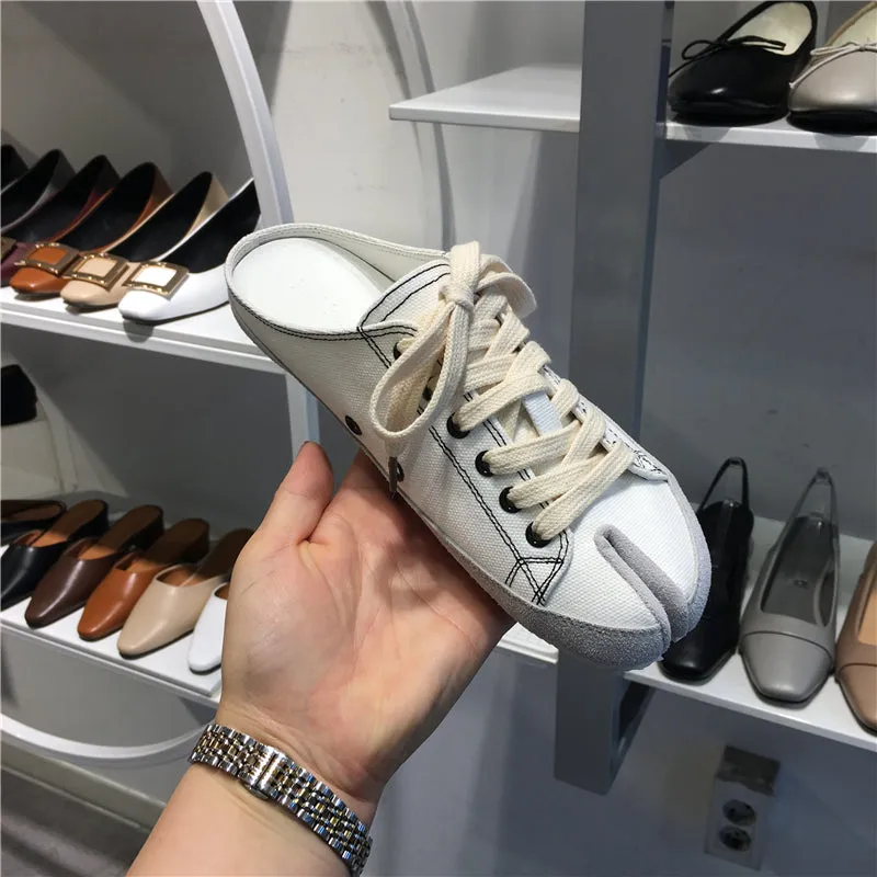 LUXE SEVEN DESIGN WIDE FIT SLIP ON TRAINER