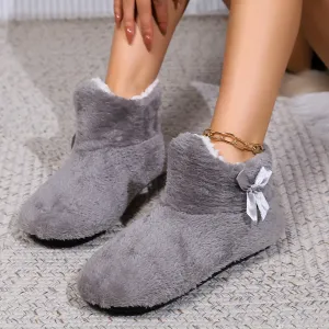 Luxurious Cozy Plush Lined SlipOn Boots for Women