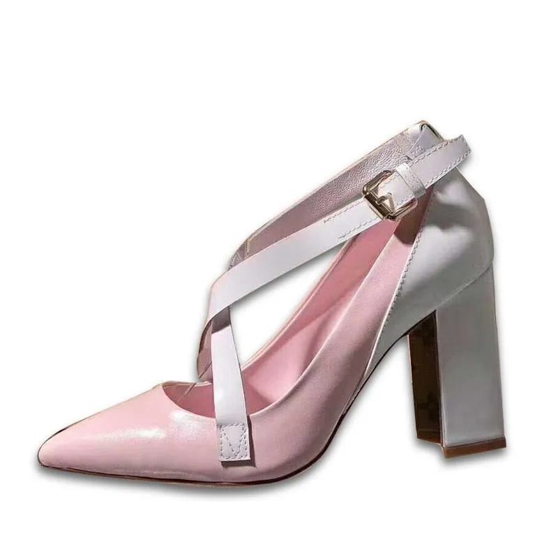 Luxury Designer Genuine Leather Comfortable High-end High Heels