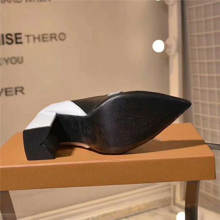 Luxury Designer Genuine Leather Comfortable High-end High Heels