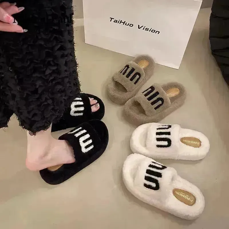 Luxury Velvet Winter Slippers