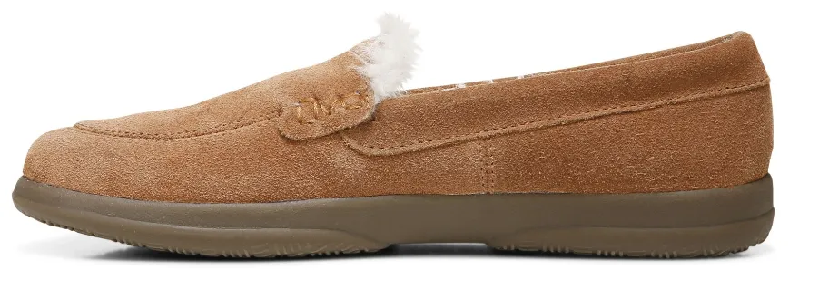 Lynez slipper in toffee