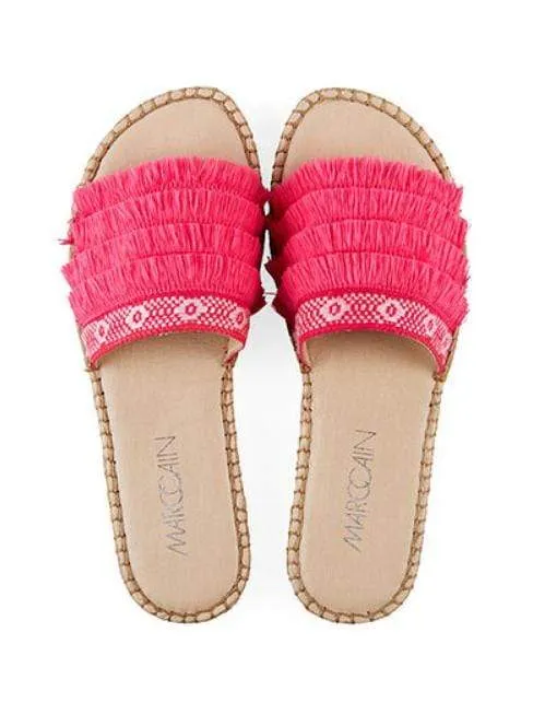 Marc Cain Espadrille Mules Pink Daisy LB SI.05 W25