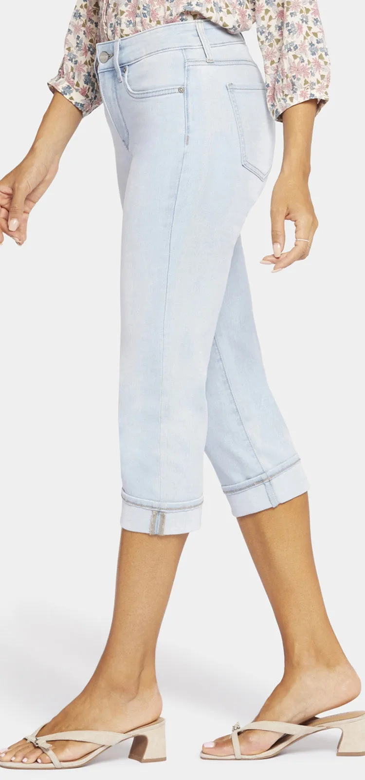 Marilyn Crop Cuff Jeans Cool Embrace® Denim | Brightside