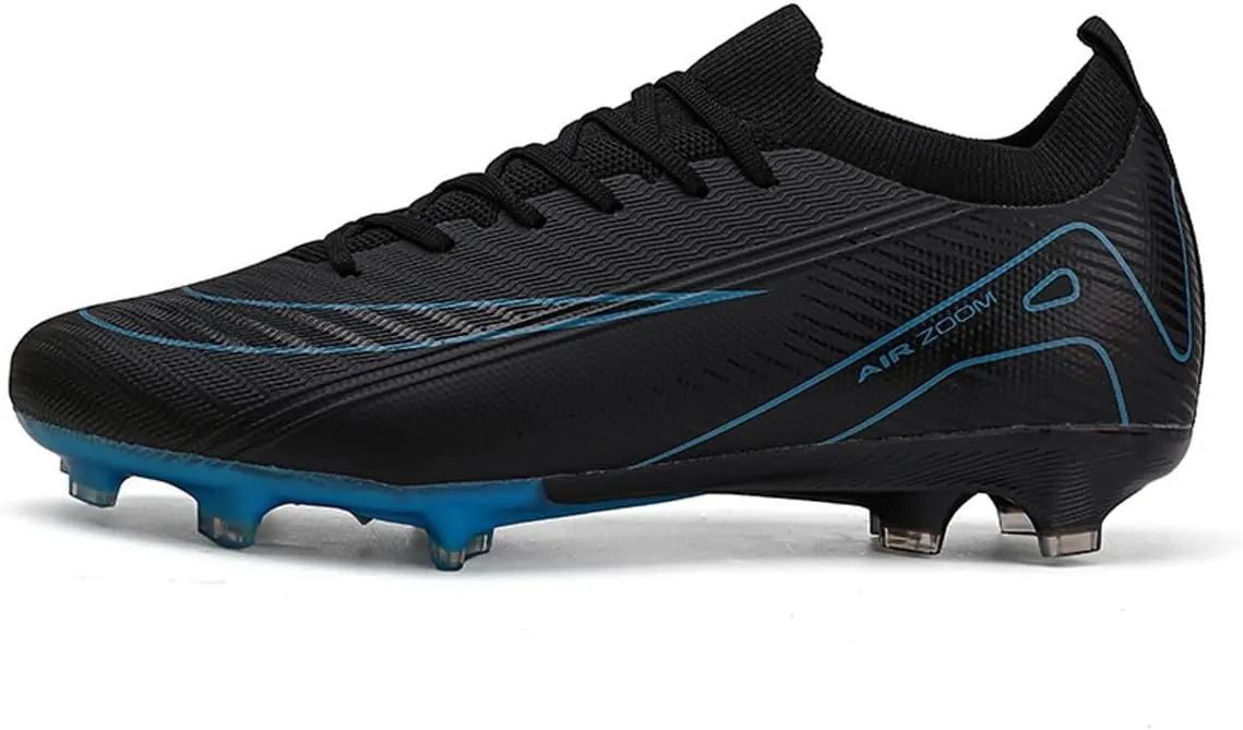 Men's and Women's Football Boots Football Shoes, Splint Spikes Sneakers Comfortable Adult Sports Outdoor/Indoor/Match/Training TF Football Shoes