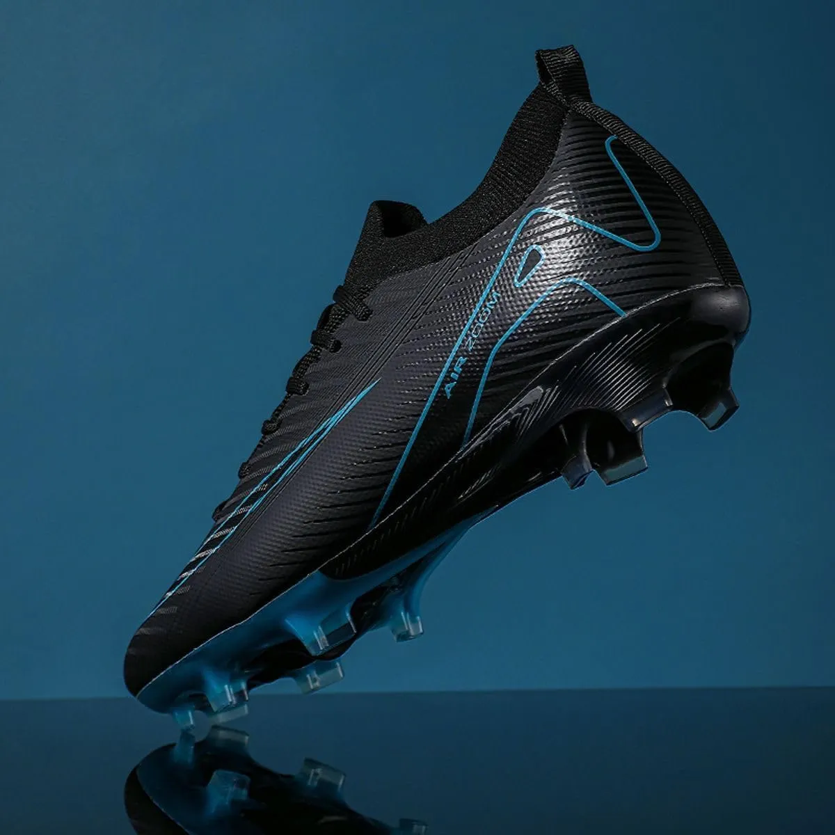 Men's and Women's Football Boots Football Shoes, Splint Spikes Sneakers Comfortable Adult Sports Outdoor/Indoor/Match/Training TF Football Shoes