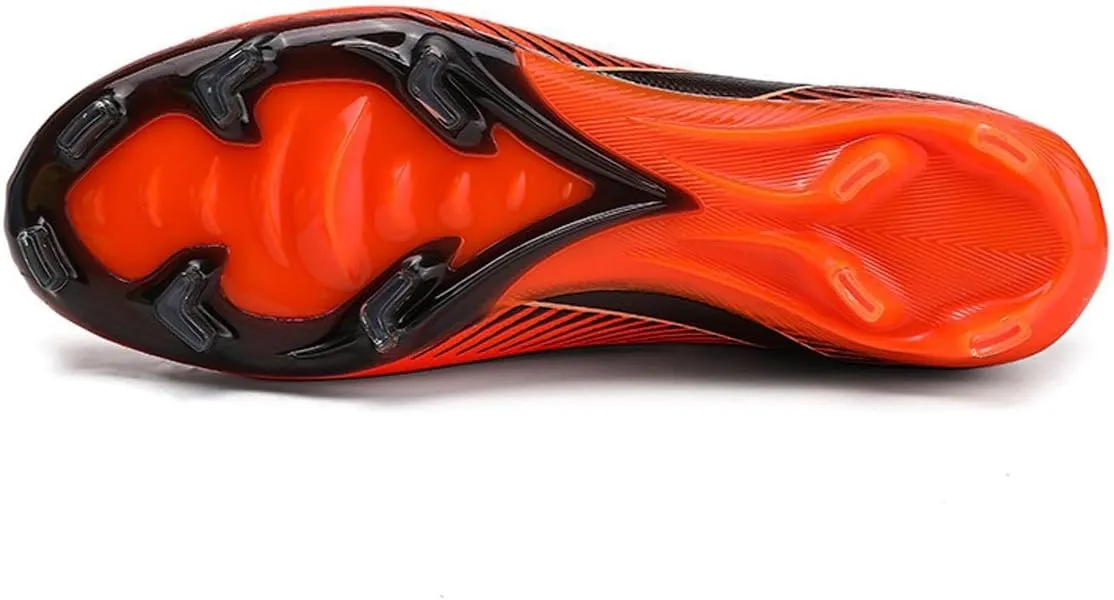 Men's and Women's Football Boots Football Shoes, Splint Spikes Sneakers Comfortable Adult Sports Outdoor/Indoor/Match/Training TF Football Shoes
