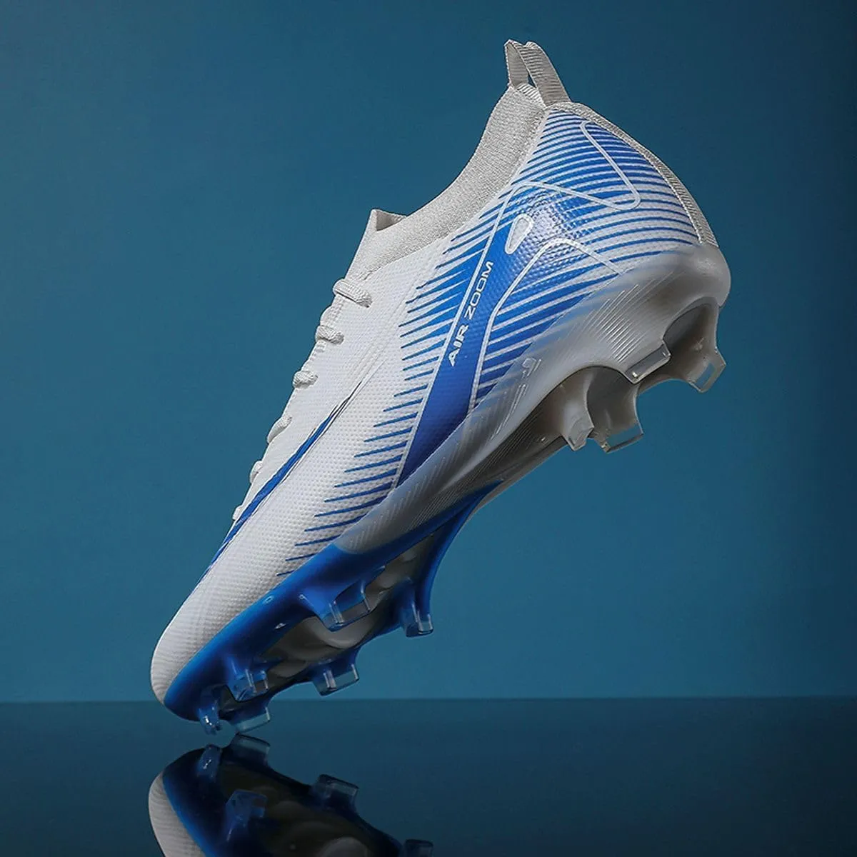 Men's and Women's Football Boots Football Shoes, Splint Spikes Sneakers Comfortable Adult Sports Outdoor/Indoor/Match/Training TF Football Shoes