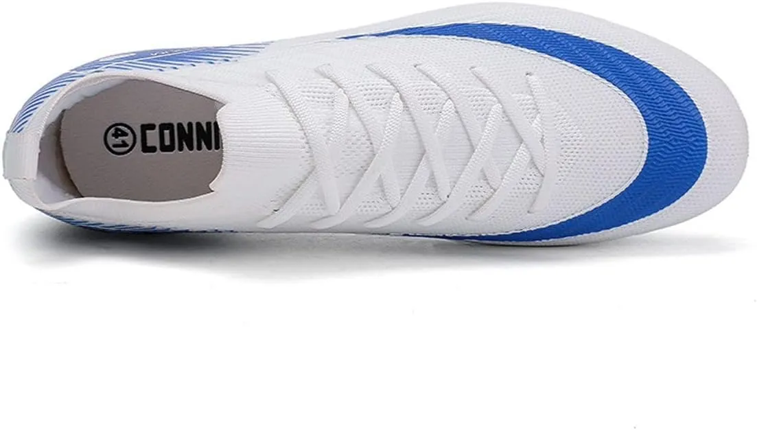Men's and Women's Football Boots Football Shoes, Splint Spikes Sneakers Comfortable Adult Sports Outdoor/Indoor/Match/Training TF Football Shoes