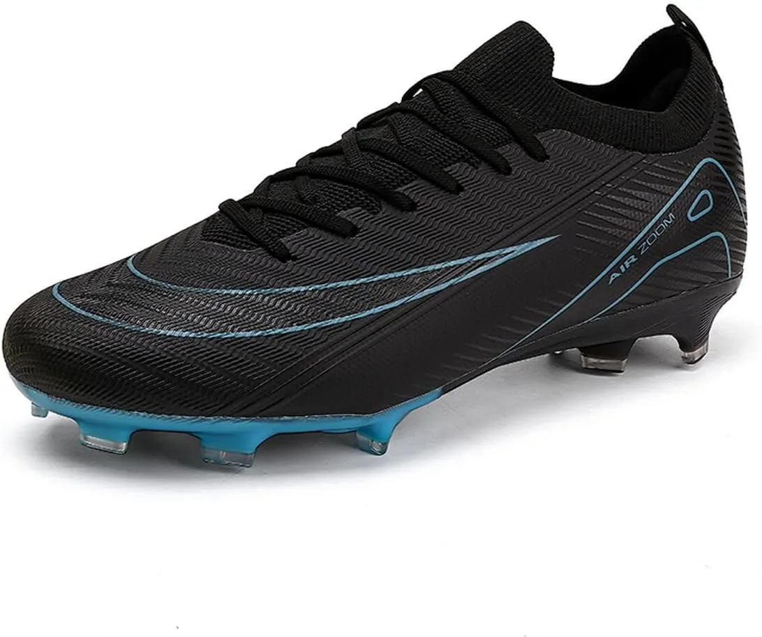 Men's and Women's Football Boots Football Shoes, Splint Spikes Sneakers Comfortable Adult Sports Outdoor/Indoor/Match/Training TF Football Shoes