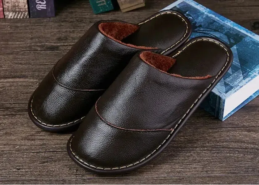 Men's Winter Warm Home Slippers