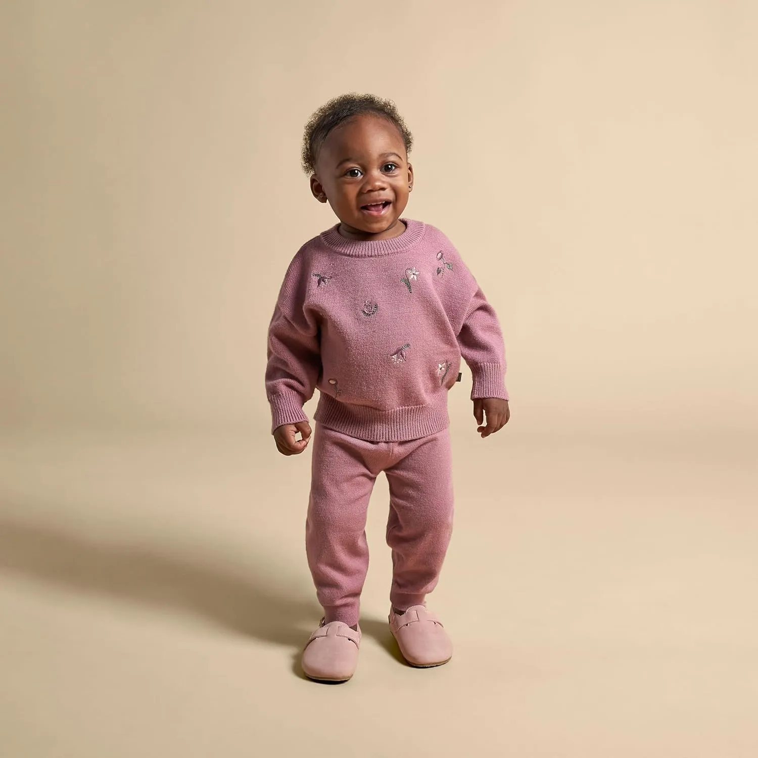 Modern Moments by Gerber Baby Embroidered Sweater Knit Top